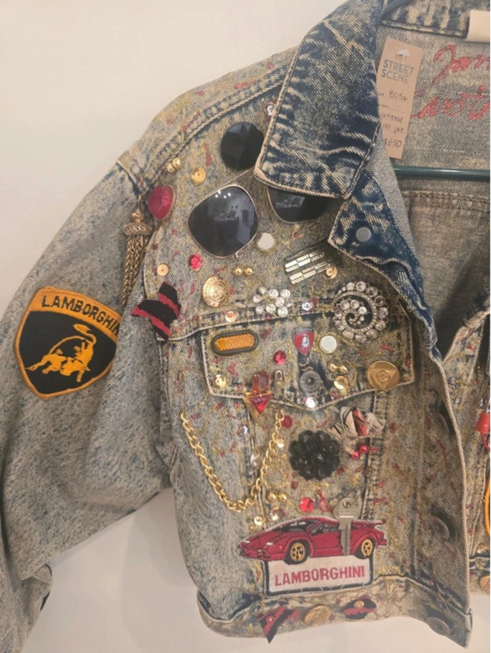 Artistic Lamborghini inspired Jacket